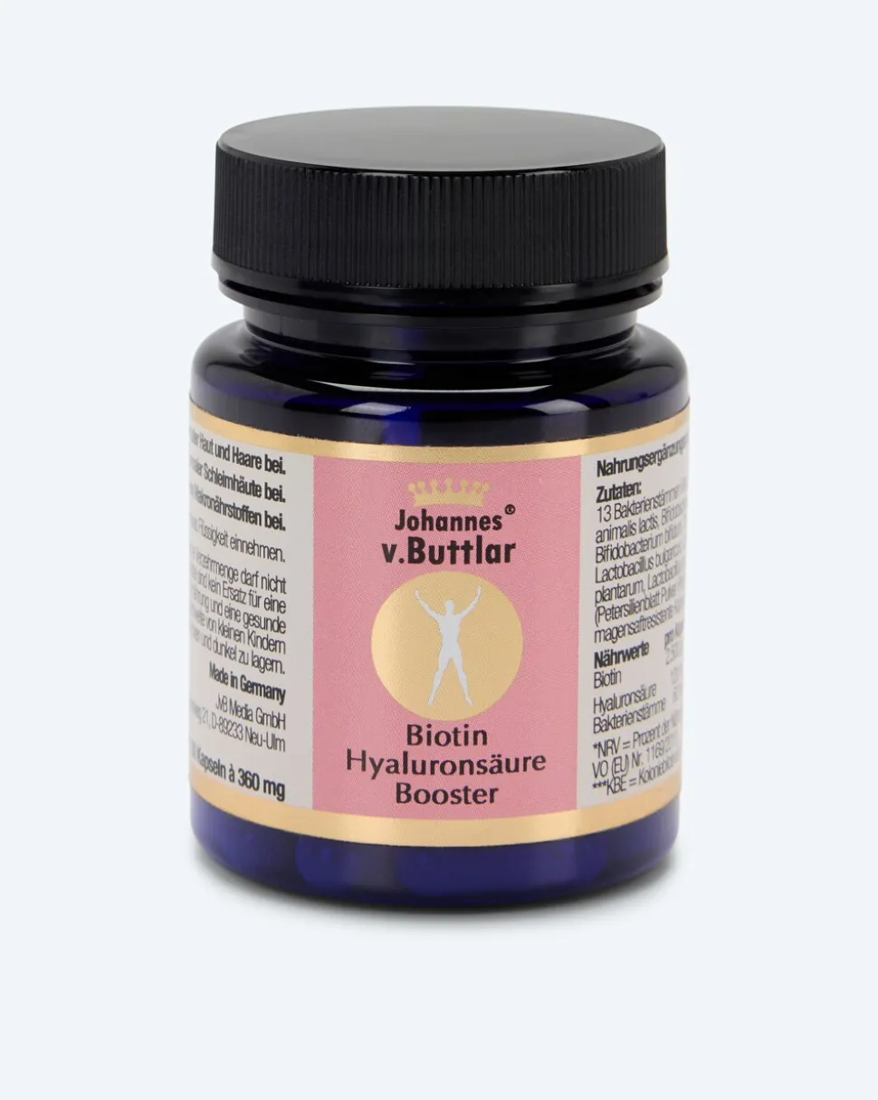 Biotin Hyaluronsäure Booster, 30 Kps.