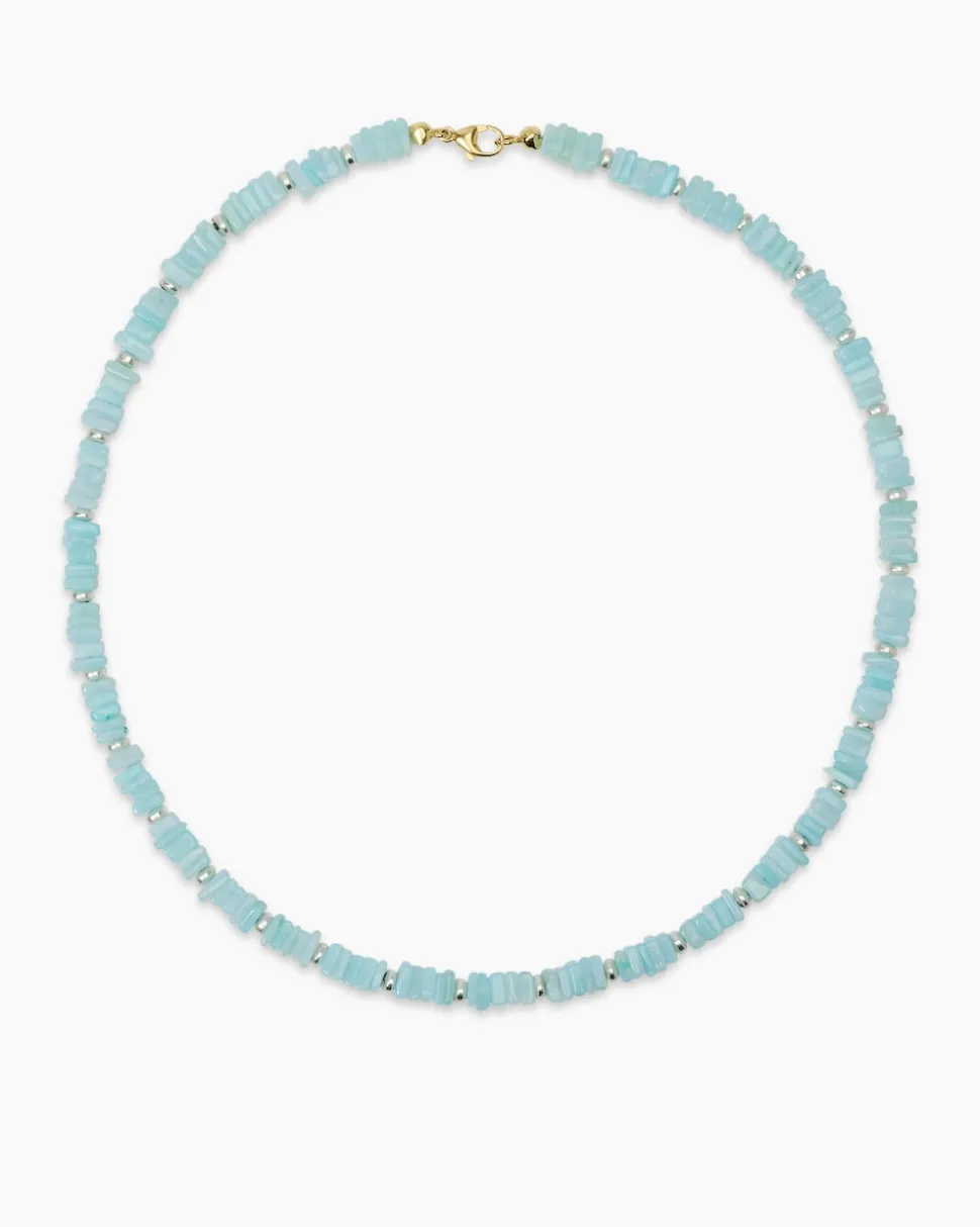 Collier mit blauem Opal
