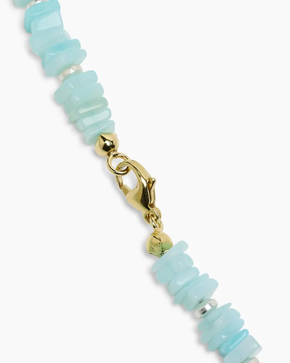 Collier mit blauem Opal