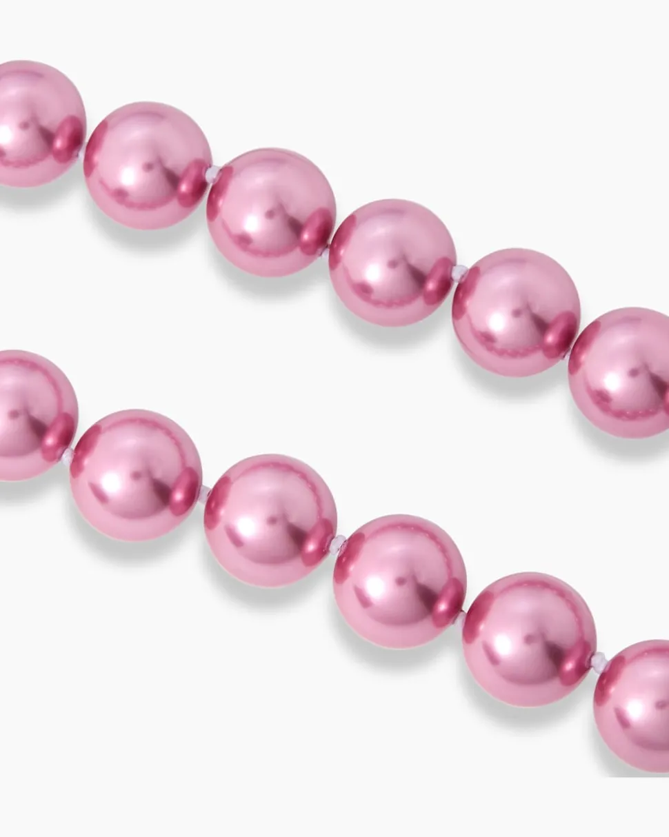 Collier mit MK-Perlen und Zirkonia