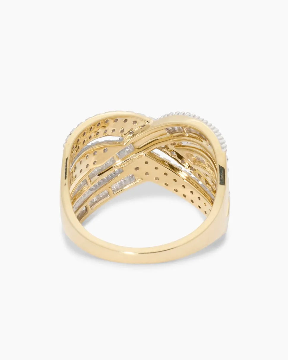 Diamant- & Brillantring 1,00 ct