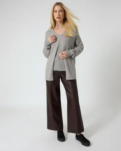 Doppelpack Pullover mit Schlitzdetail