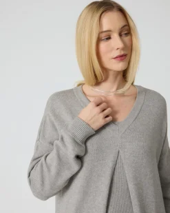 Doppelpack Pullover mit Schlitzdetail