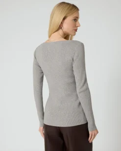 Doppelpack Pullover mit Schlitzdetail