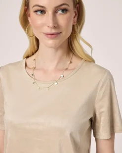 Faux Velours Shirt