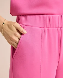 Jersey Hose mit ausgestelltem Bein