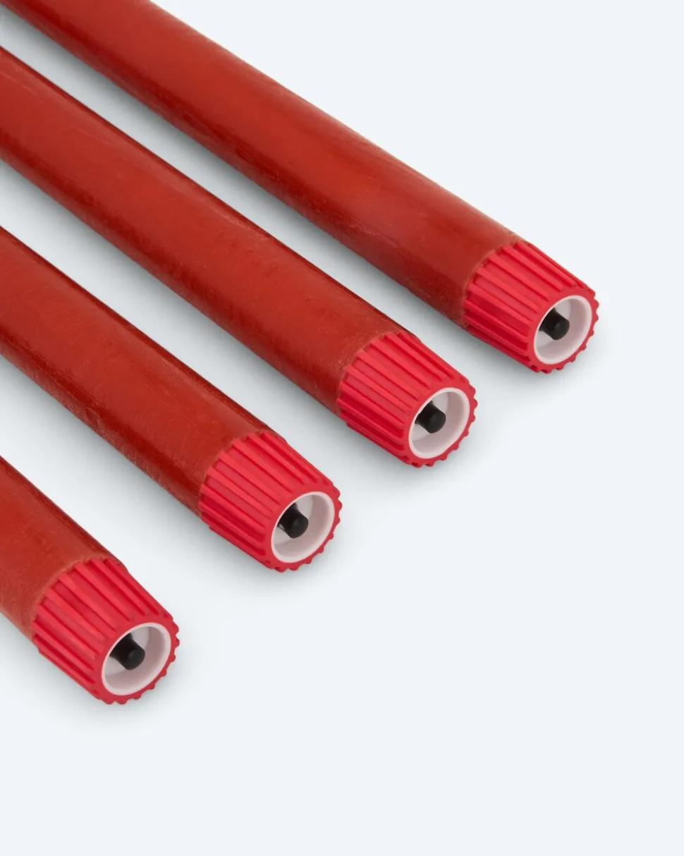 LED-Stabkerze "Long Shine", 4tlg.