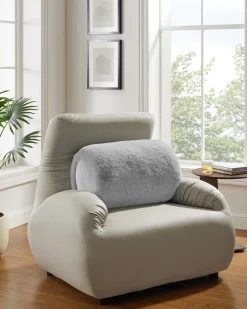 Luxus Hochflor Fell-Optik Nackenrolle