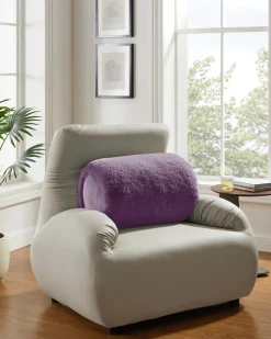 Luxus Hochflor Fell-Optik Nackenrolle