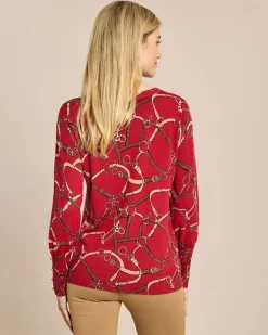 Pullover mit Kettendruck