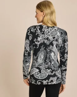 Pullover mit Paisleydessin