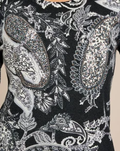 Pullover mit Paisleydessin
