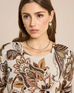 Pullover mit Paisleydessin