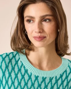Pullover mit Rautenmuster