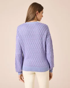 Pullover mit Rautenmuster
