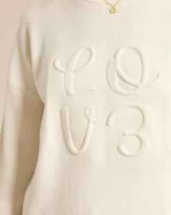Pullover mit Stanzung