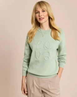 Pullover mit Stanzung