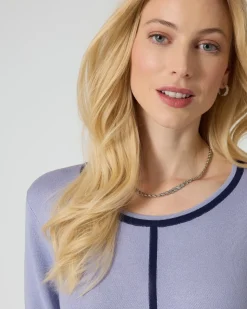 Pullover mit Volant-Saum