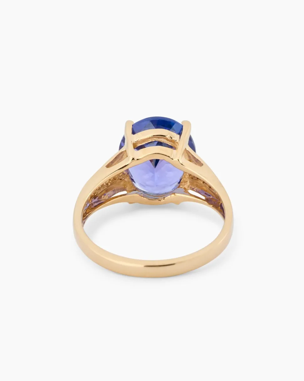 Ring mit Tansanit "Star of Africa" & Brillanten
