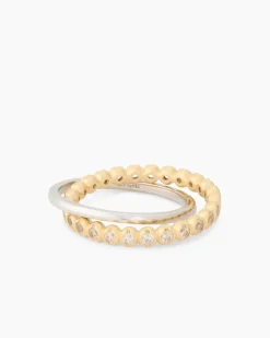 Ring-Set, 2tlg. mit Zirkon