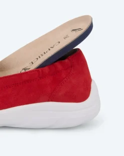 Slipper mit Lederdeko