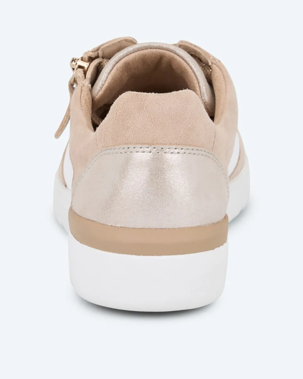 Sneaker in Bicolor-Optik