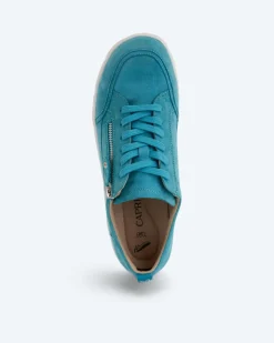 Sneaker in Velours-Optik