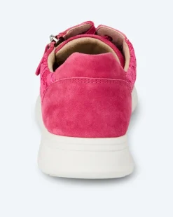 Sneaker mit Blumenspitze