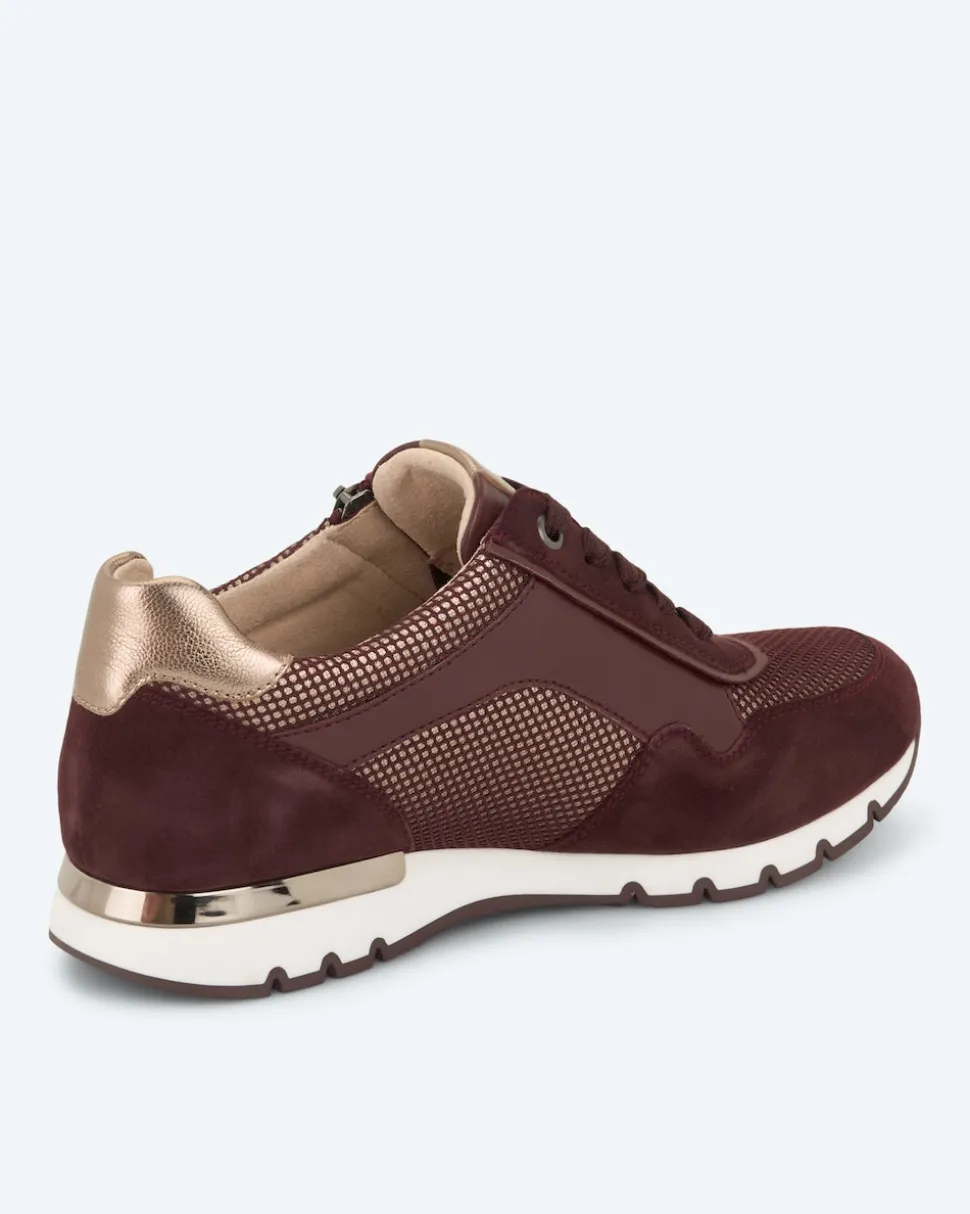 Sneaker mit Reißverschluss