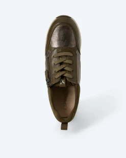 Sneaker mit Reißverschluss