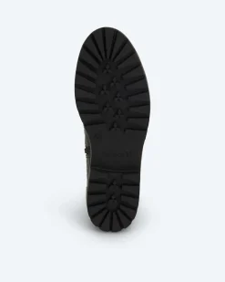 Stiefelette in Krokolack