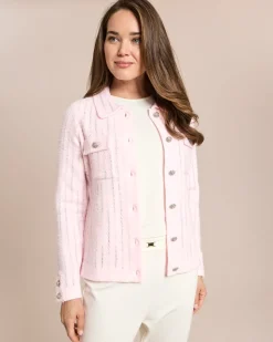 Strickcardigan mit Schmuckknöpfen
