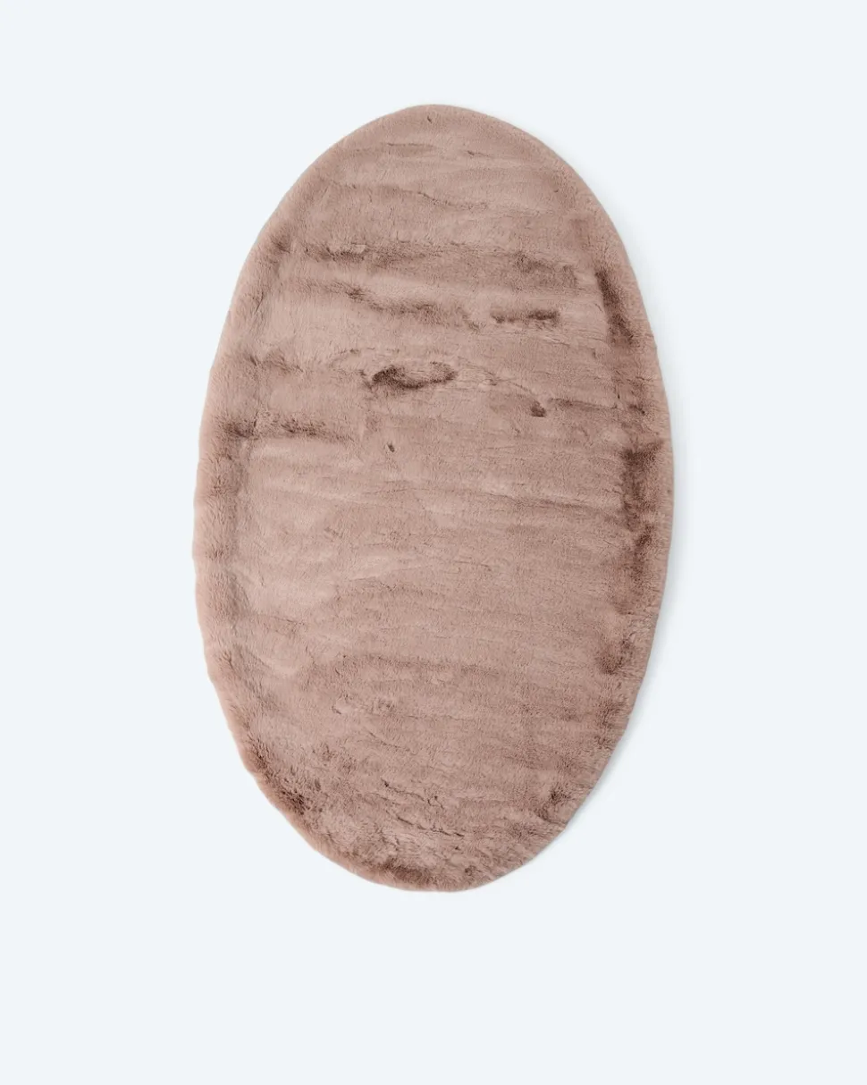 Teppich "Britt" in Kaninchenfell-Optik