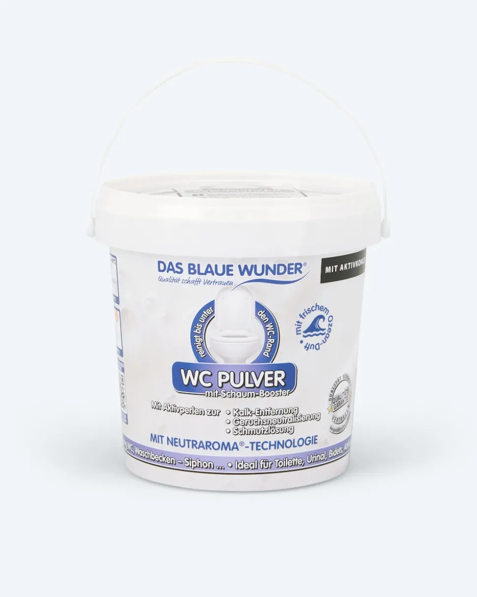 WC Power-Pulver kaltaktiv mit Aktivkohle, 1kg