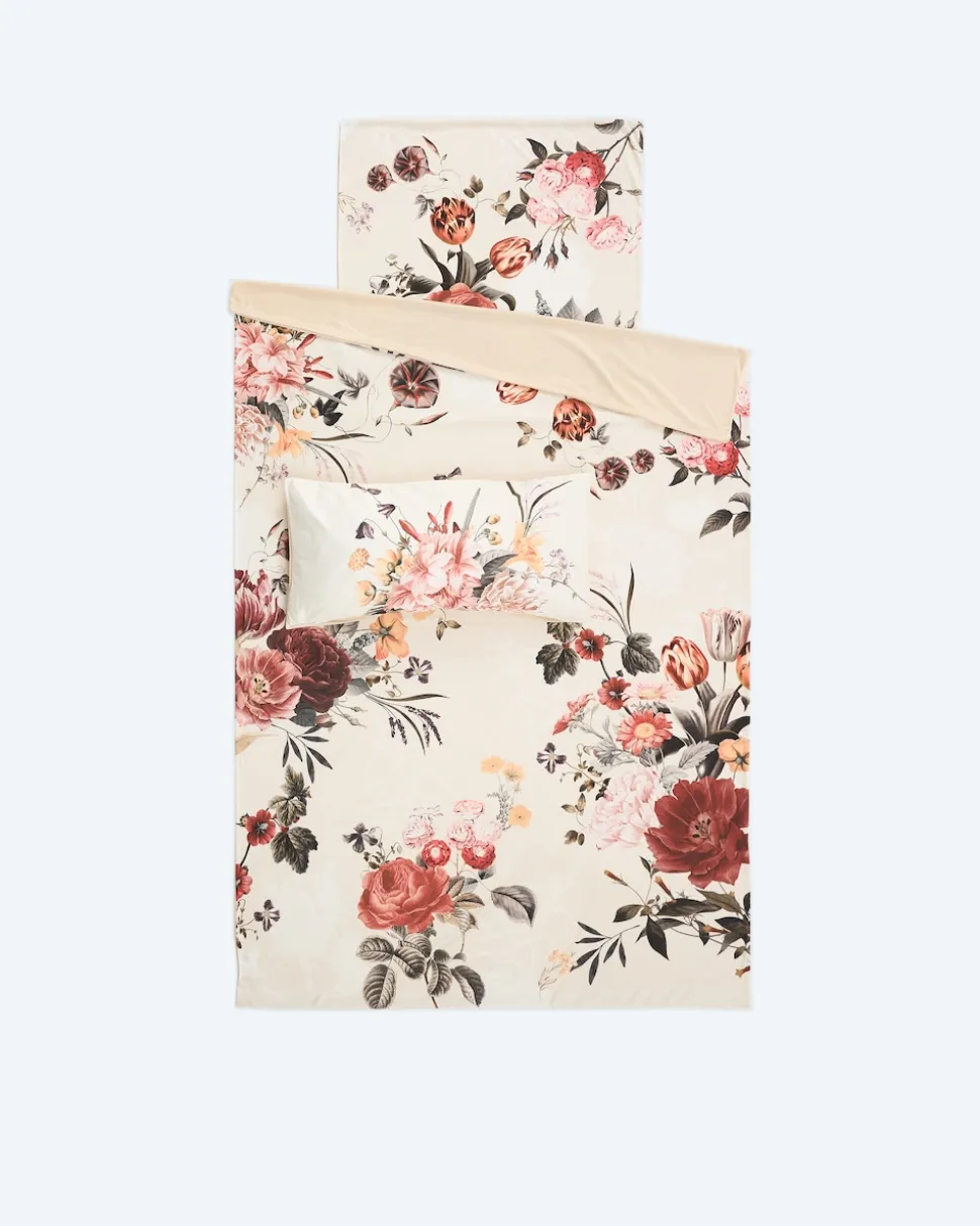 Wendebettwäsche "Englische Rose", 3tlg.