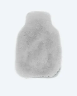 Wärmeflasche Kaninchenfell-Optik