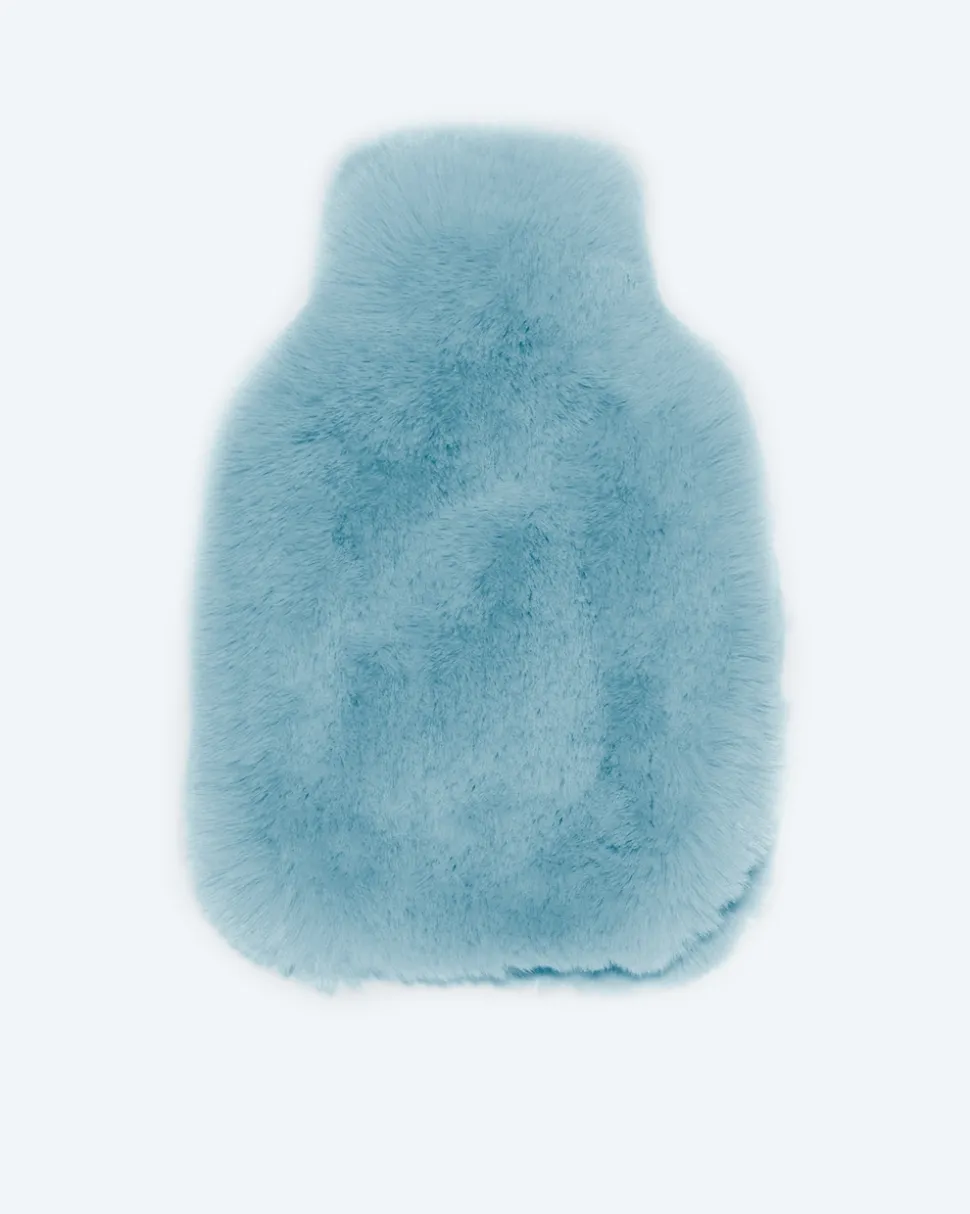 Wärmeflasche Kaninchenfell-Optik "Luxus"